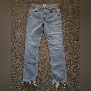 Agolde Light Blue Ankle Jeans